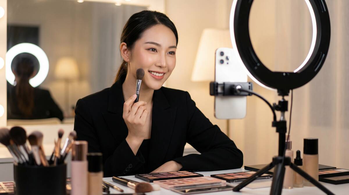 小马拉大车美妆视频教程